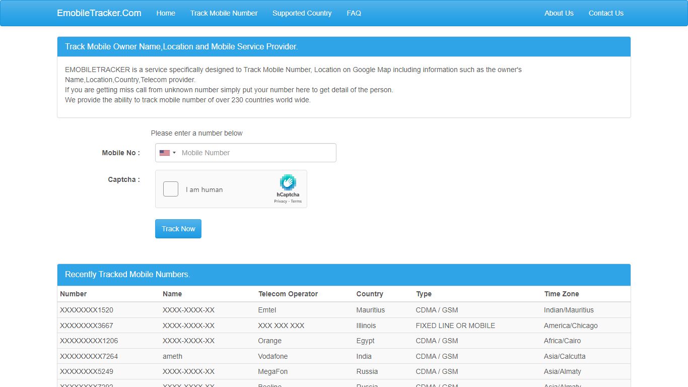 Mobile Number Tracker Find Owner Name and Location on Google Map.